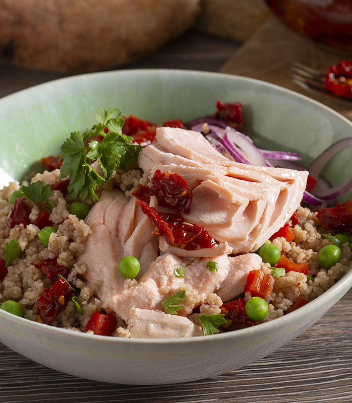 Salmon Couscous Bowl