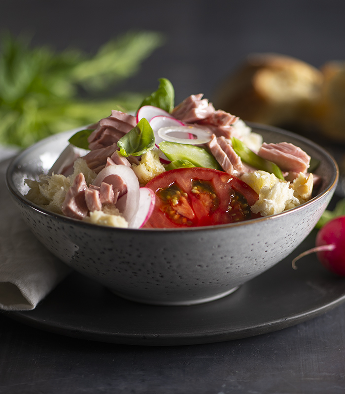 Panzanella with Tuna