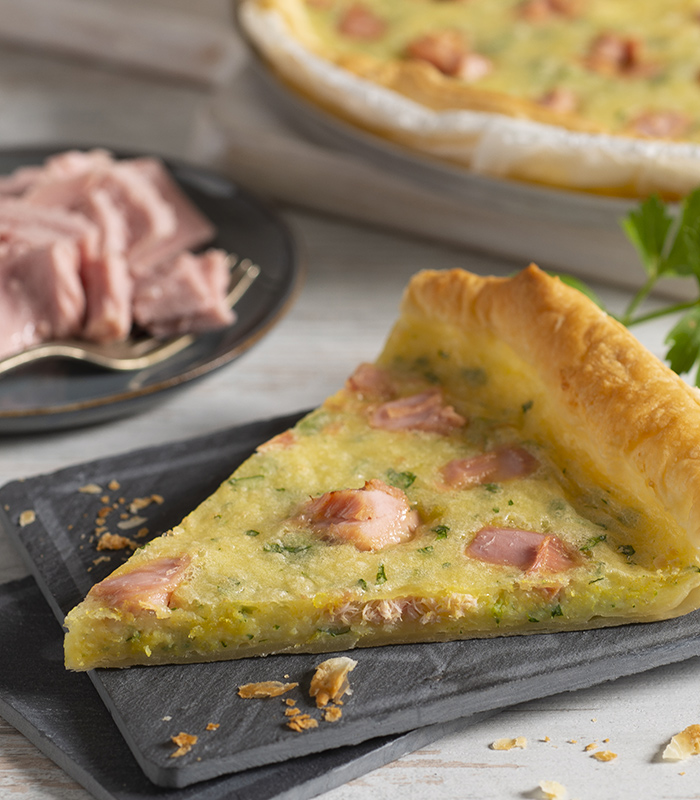 Tuna quiche