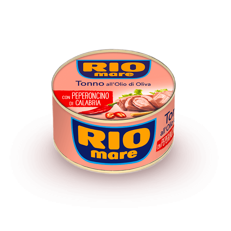 Tuna in olive oil with Italian Chili